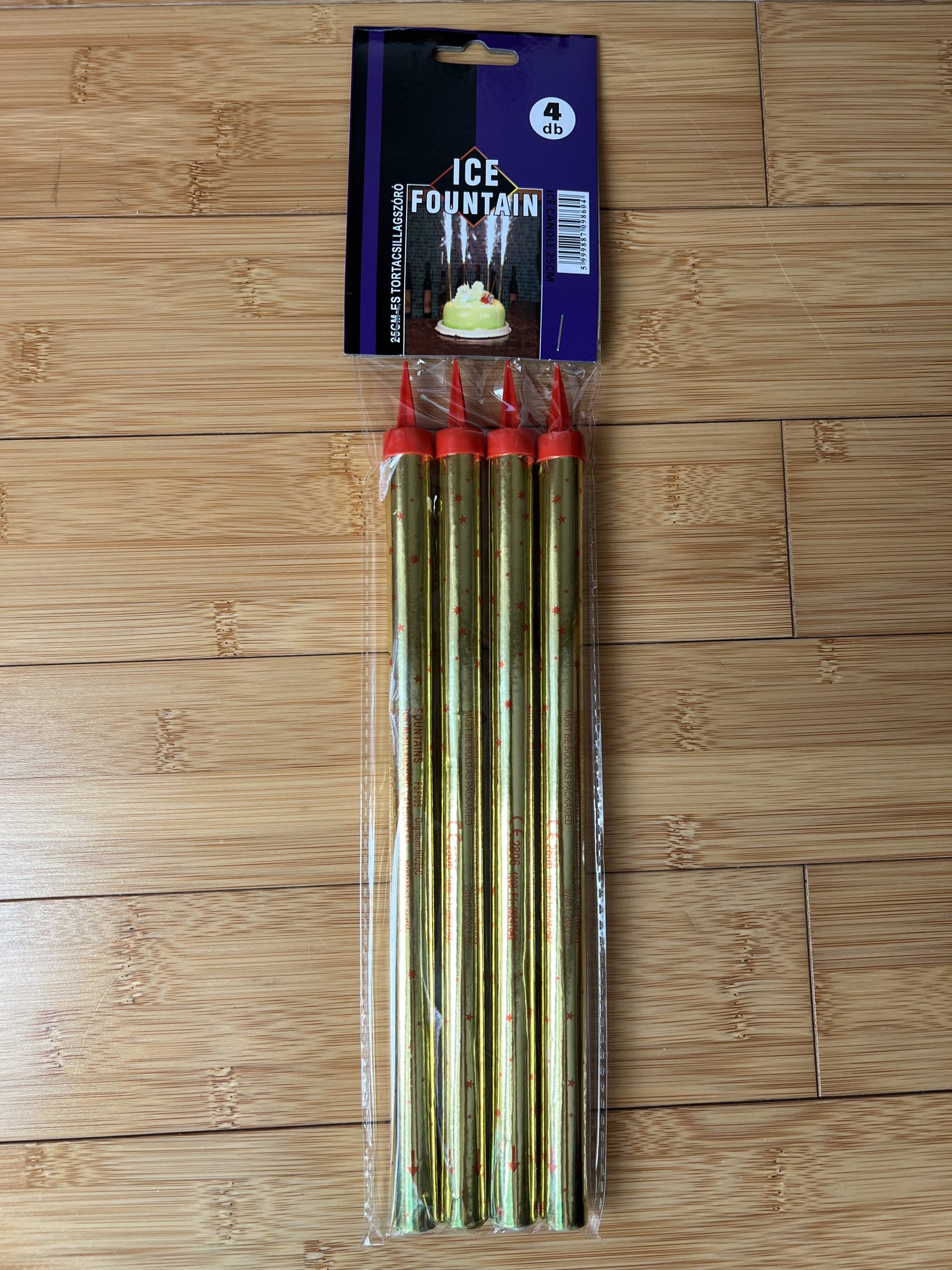 Tortagyertya 25cm (4db-os)