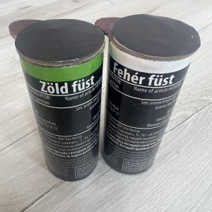 Algéria/szurkolói csomag (2 db/csomag) Füstgyertya_120_zöld_fehér