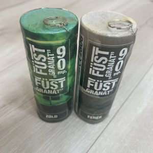 Algéria/szurkolói csomag (2 db/csomag) Füstgyertya_90_gránát_zöld_fehér