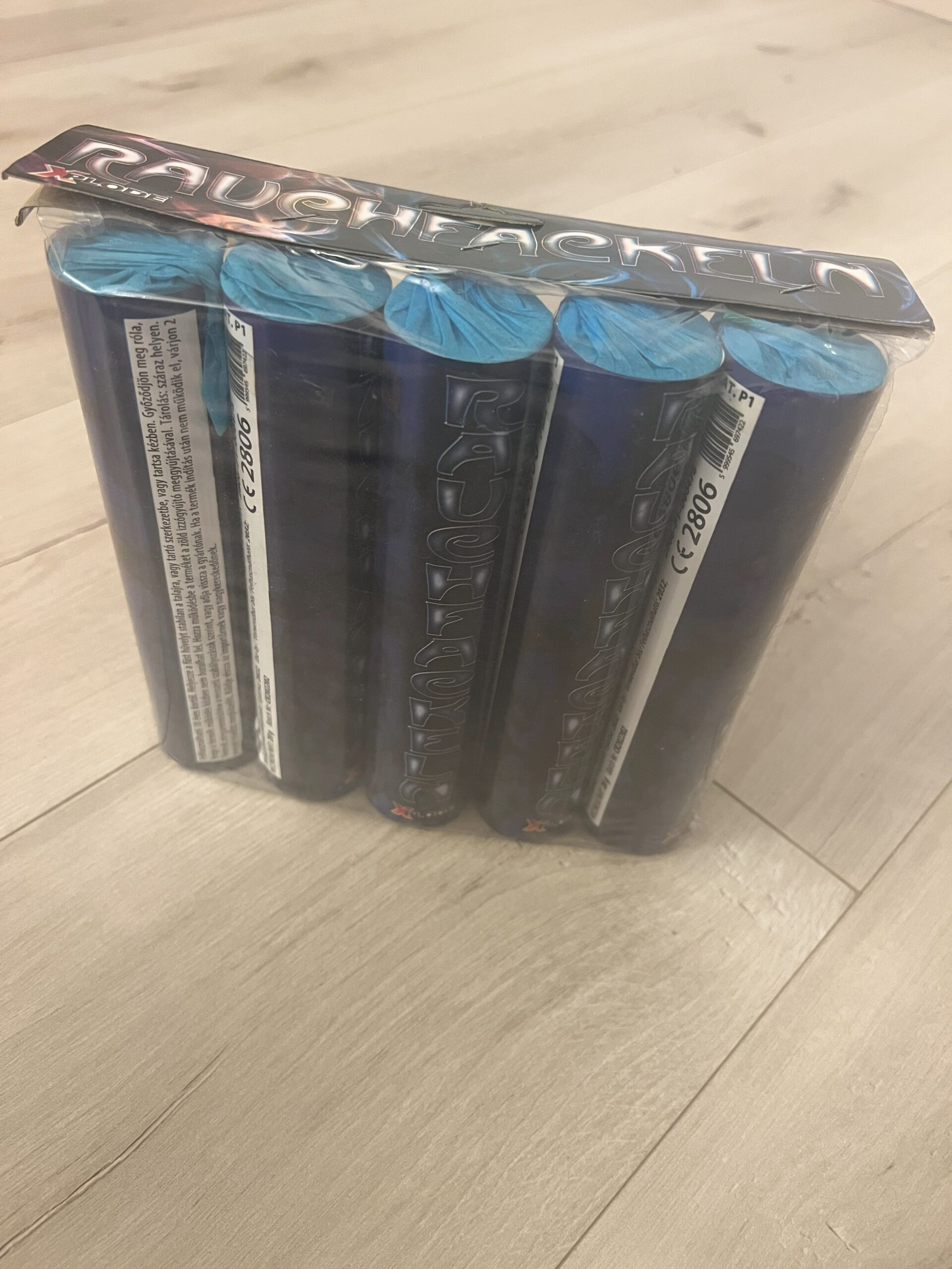 Füstgyertya 55 másodperces kék - Image 2