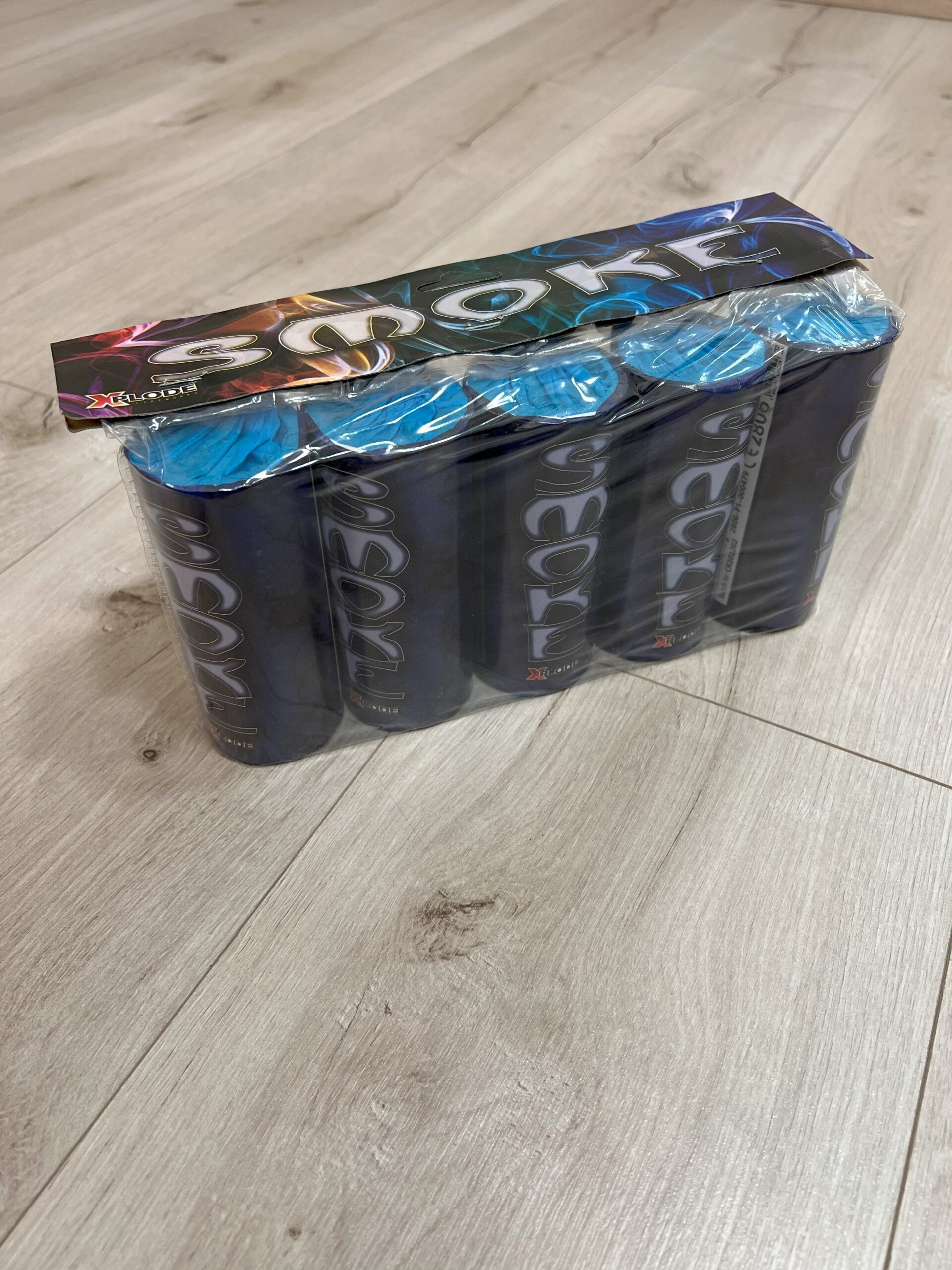 Füstgyertya 70_2_90 másodperces kék - Image 2
