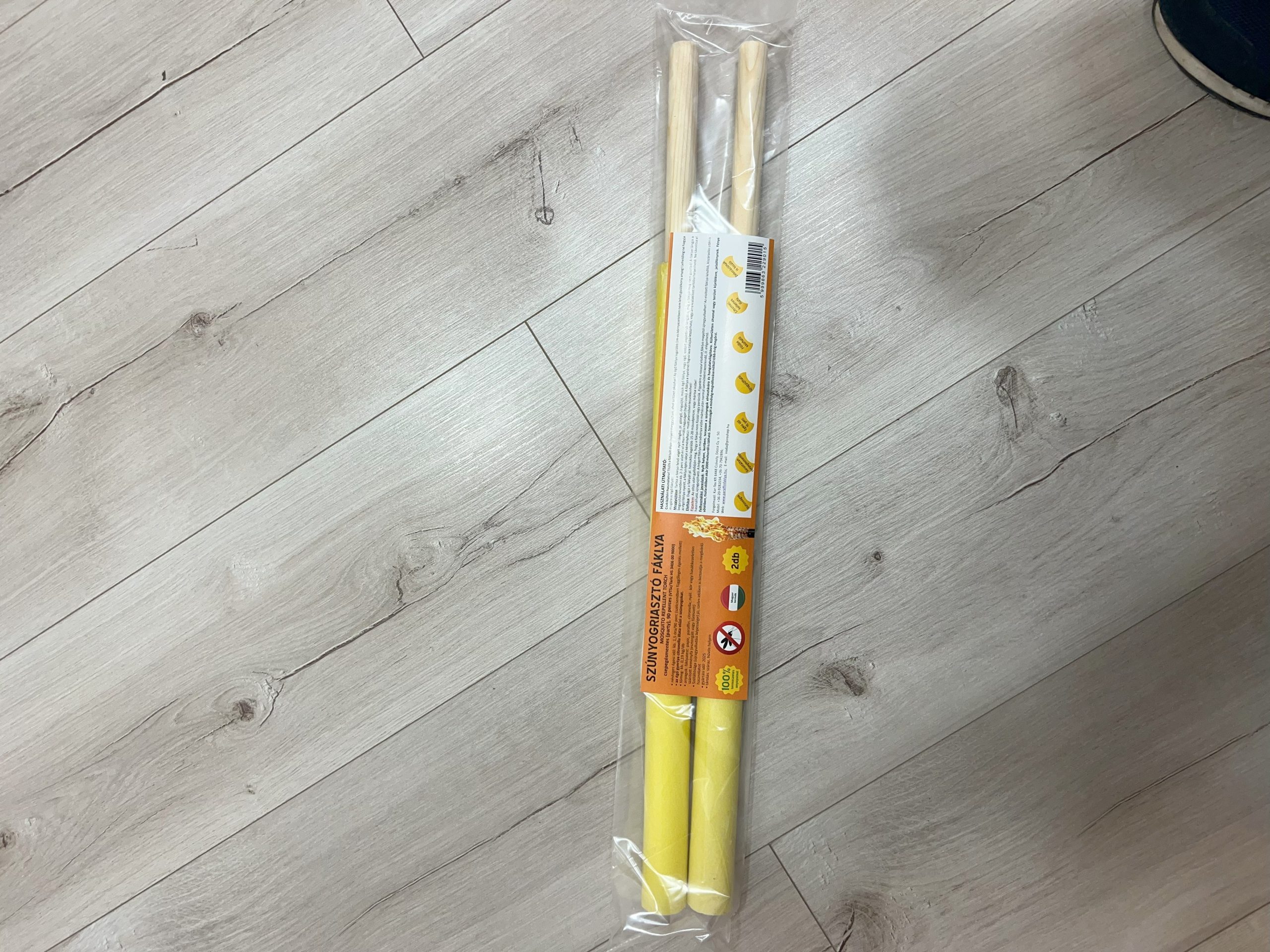 Szúnyogriasztó csepegésmentes paraffinfáklya 90 perces 2 darabos - Image 7