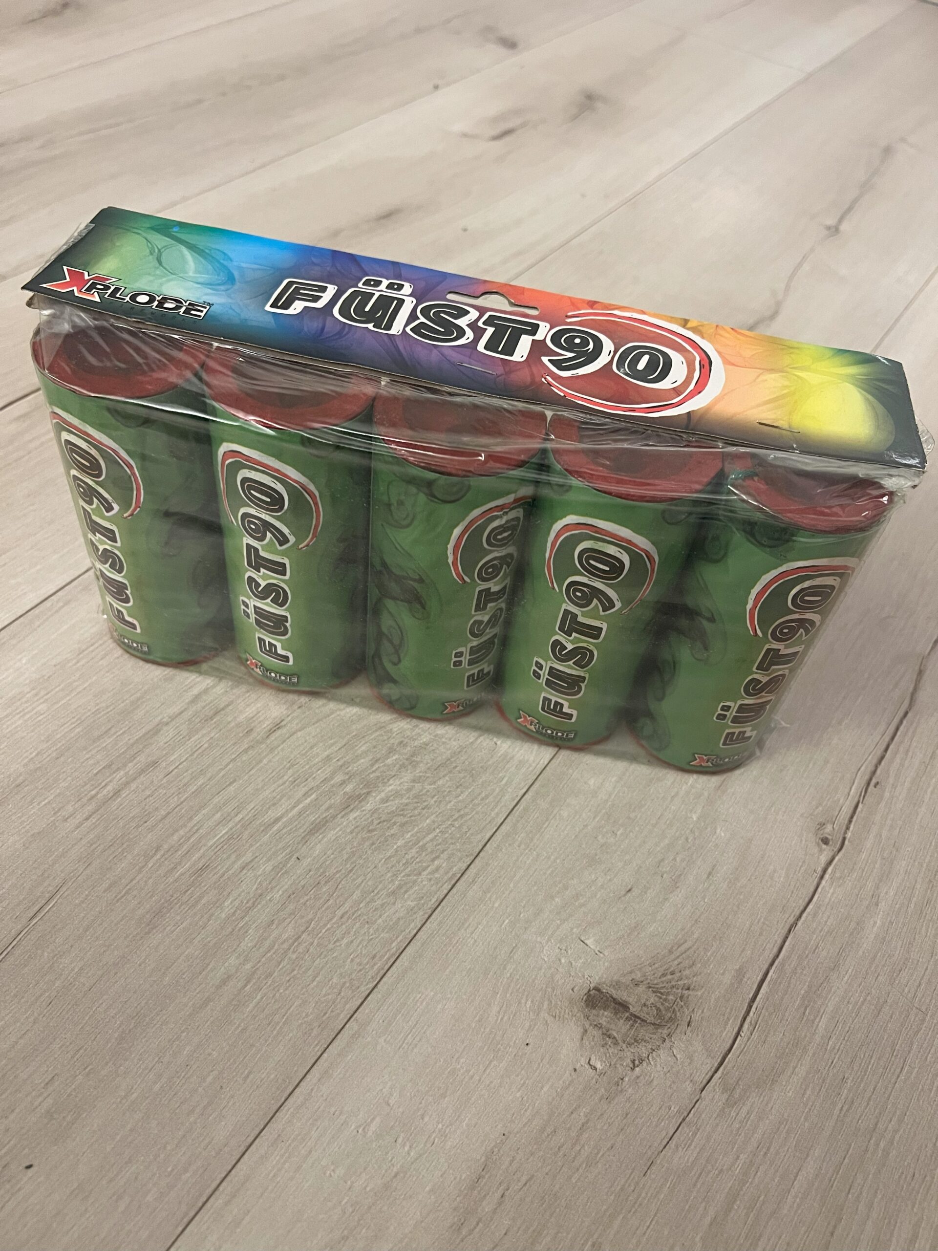 Füstgyertya 70_2_90 másodperces zöld - Image 2