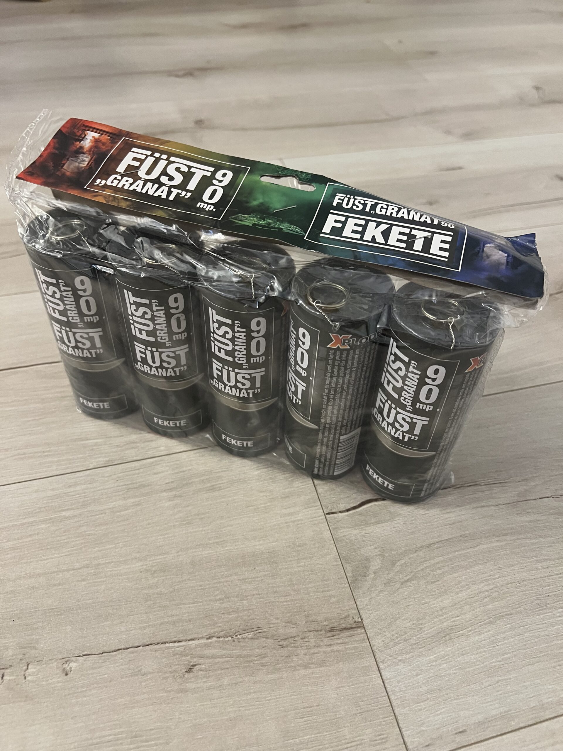 Füstgyertya_90_gránát_fekete - Image 2