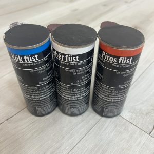 USA/szurkolói csomag(3 db/csomag)Füstgyertya_120_kék_fehér_piros