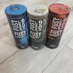 USA/szurkolói csomag(3 db/csomag)Füstgyertya_90_gránát_kék_fehér_piros