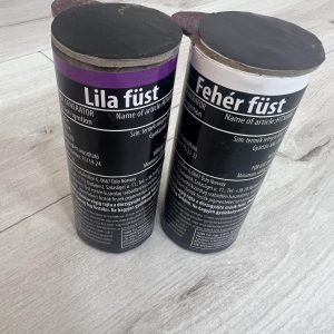 Újpest FC/szurkolói csomag (2 db/csomag) Füstgyertya_120_lila_fehér