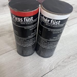 Anglia/szurkolói csomag (2 db/csomag) Füstgyertya_120_piros_fehér