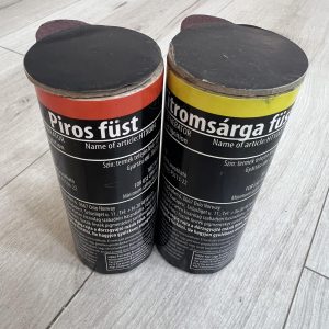 Spanyolország/szurkolói csomag (2 db/csomag) Füstgyertya_120_piros_sárga
