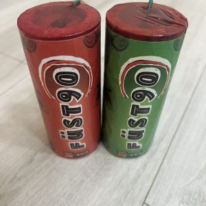 Portugália/szurkolói csomag  (2 db/csomag) Füstgyertya 70_2_90_piros_zöld